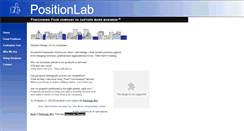 Desktop Screenshot of positionlab.com