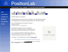 Tablet Screenshot of positionlab.com